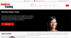 Desktop Screenshot of employertraining.com